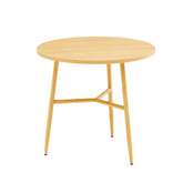 OT10 Classic Wooden Office Round Coffee Side Table - Gavisco Office Furniture